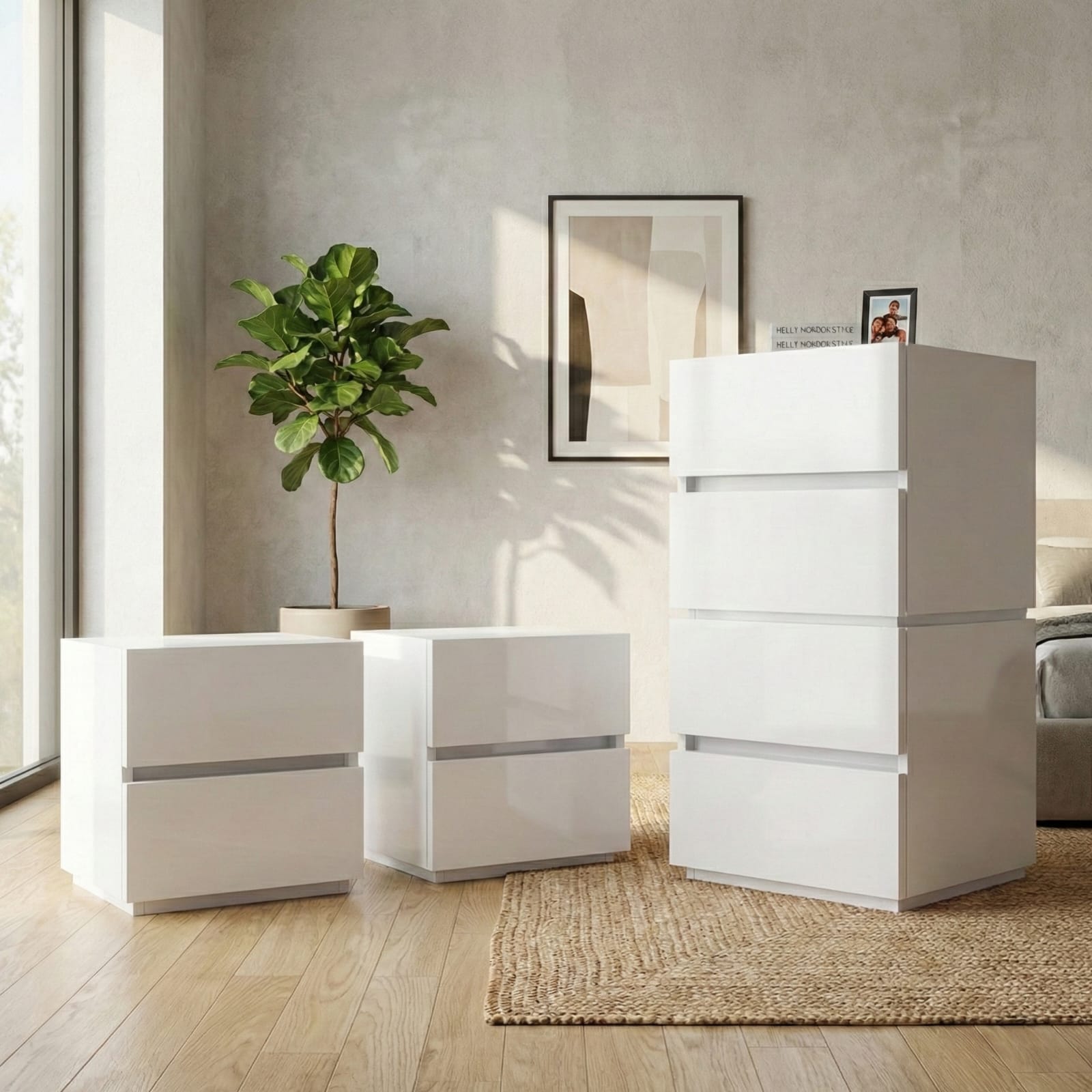 Table de chevet convertible en commode (8)